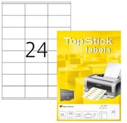 Topstick Etikett címke Topstick 70x36 mm szegéllyel 100 ív 2400 db/doboz (p1061-0325)