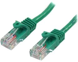 StarTech 45PAT50CMGN hálózati kábel Zöld 0, 5 M Cat5e U/UTP (UTP) (45PAT50CMGN) - easy-shop