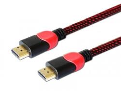 SAVIO GCL-04 3 M HDMI A-típus (Standard) Fekete, Vörös kábel (SAVIO GCL-4)