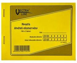 Vectraline Nyomtatvány átvételi elismervény VECTRALINE (B13-67/V) - irodaszer