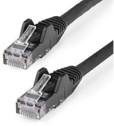 StarTech N6LPATCH3MBK hálózati kábel Fekete 3 M Cat6 U/UTP (UTP) (N6LPATCH3MBK)