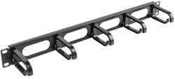 Lanberg AK-1205-B rack tartozék Kábelkezelő panel (AK-1205-B) - easy-shop