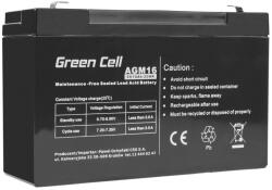 Green Cell AGM16 UPS akkumulátor Zárt savas ólom (VRLA) 6 V 10 Ah (AGM16)