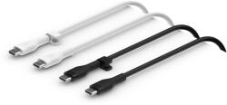 Belkin CAB009BT1MBW2PK USB kábel 1 M USB C Fekete, Fehér (CAB009BT1MBW2PK)