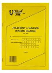 Vectraline Nyomtatvány jegyzőkönyv a fogyasztói minőségi kifogásról VECTRALINE A/4 25x3 álló (B13-233/UJ) - irodaszer