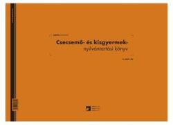 Pátria Nyomtatvány Csecsemő és kisgyermek nyilvántartó 60 lapos könyv A/3 fekvő (c.3341-28) - irodaszer
