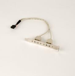 Gembird CCUSBRECEPTACLE csatlakozókártya/illesztő Belső USB 2.0 (CCUSBRECEPTACLE)