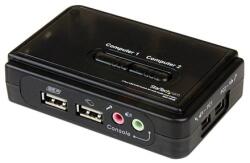 StarTech StarTech. com SV211KUSB KVM kapcsoló Fekete (SV211KUSB)