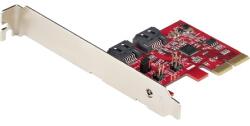 StarTech StarTech. com 2P6GR-PCIE-SATA-CARD csatlakozókártya/illesztő Belső (2P6GR-PCIE-SATA-CARD)