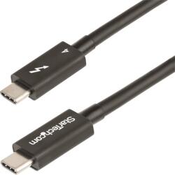 StarTech StarTech. com TBLT4MM50CM Thunderbolt kábel 0, 5 M 40 Gbit/s Fekete (TBLT4MM50CM)