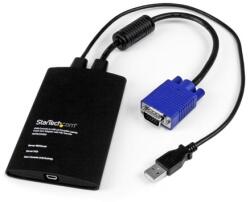 StarTech StarTech. com NOTECONS02 KVM kapcsoló Fekete (NOTECONS02)