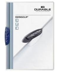 DURABLE Clip-mappa Durable Swingclip A/4 30 lapig sötétkék (p2030-0187)