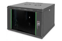 ASSMANN DN-19 07U-6/6-SW állvány 7U Falra szerelhető állvány Fekete (DN-19 07U-6/6-SW)