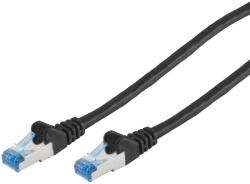 S-Conn 75717-S hálózati kábel Fekete 7, 5 M Cat6a S/FTP (S-STP) (75717-S)