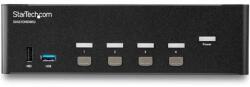 StarTech StarTech. com SV431DHD4KU KVM kapcsoló Keretállvány Fekete (SV431DHD4KU)