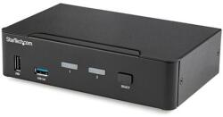 StarTech StarTech. com SV231DPU34K KVM kapcsoló Fekete (SV231DPU34K)