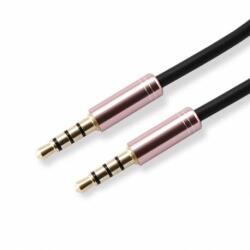 SBOX 3535-1, 5P audio kábel 1, 5 M 3.5mm Rózsaszín (SBOX SX-534912)