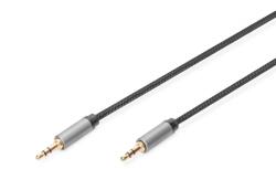 ASSMANN DB-510110-018-S audio kábel 1, 8 M 3.5mm Fekete (DB-510110-018-S)