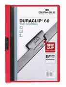 DURABLE Clip-mappa Durable Duraclip A/4 60 lapig piros (p2030-0094)