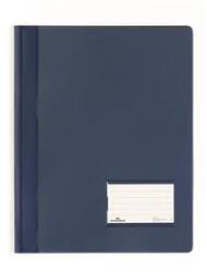 DURABLE Gyorsfűző, A4, extra erős, széles, DURABLE, sötétkék (db268007) - irodaszer