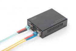  Digitus DN-82133 hálózati média konverter 1000 Mbit/s 1550 nm Multi-mode, Single-mode Fekete (DN-82133)