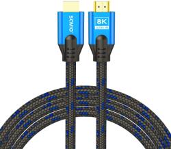 SAVIO CL-143 3 M HDMI A-típus (Standard) Fekete, Kék kábel (SAVIO CL-143)