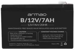 ARMAC B/12V/7AH UPS akkumulátor Zárt savas ólom (VRLA) (B/12V/7AH)