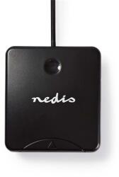 Nedis CRDRU2SM1BK kártyaolvasó USB 2.0 Fekete (CRDRU2SM1BK)