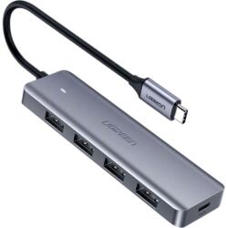 UGREEN 50985 hálózati csatlakozó USB 3.2 Gen 1 (3.1 Gen 1) Type-A 5000 Mbit/s Ezüst (70336)