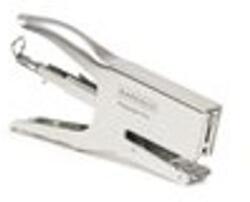Rapesco Tűzőgép, kézi, 24/6-8, 26/6-8, 45 lap, fém, RAPESCO "Porpoise", ezüst (irr81000a3) - irodaszer