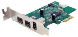 StarTech StarTech. com PEX1394B3LP csatlakozókártya/illesztő Belső IEEE 1394/Firewire (PEX1394B3LP)
