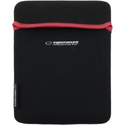 Esperanza ET172R, 9.7", Neoprén, Fekete-piros, Tablet tok (ET172R)
