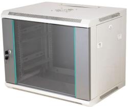 Q-LANTEC Alantec SW-9U-600-450-N-DSJ-OP-RP-B-S állvány Falra szerelhető állvány Szürke (SW-9U-600-450-N-DSJ-OP-RP-B-S)