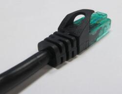 Alcasa 5.0m Cat5e RJ-45 hálózati kábel Fekete 5 M U/UTP (UTP) (KKTNW05)