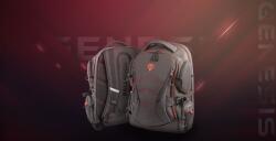 NATEC GENESIS Pallad 550 43, 9 cm (17.3") Hátizsák Fekete, Vörös (NBG-1691)