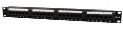 Gembird NPP-C624CM-001 19'' 24-portos 1U Cat6 patch panel (NPP-C624CM-001)