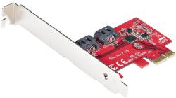StarTech StarTech. com 2P6G-PCIE-SATA-CARD csatlakozókártya/illesztő Belső (2P6G-PCIE-SATA-CARD)
