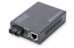 Digitus DN-82020-1 hálózati média konverter 100 Mbit/s 1310 nm Multi-mode Fekete (DN-82020-1)