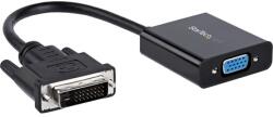 StarTech StarTech. com DVI2VGAE video átalakító kábel 0, 19 M Fekete (DVI2VGAE)