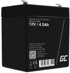 Green Cell AGM44 UPS akkumulátor Zárt savas ólom (VRLA) 12 V 4, 5 Ah (AGM44)