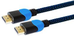 Elmak Savio GCL-02 HDMI kábel 1, 8 M HDMI A-típus (Standard) Fekete, Kék (GCL-02)