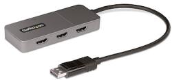 StarTech StarTech. com MST14DP123HD 0, 3 M DisplayPort 3 x HDMI Szürke video átalakító kábel (MST14DP123HD)