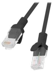 Lanberg PCU5-20CC-0200-BK Lanberg Patchcord RJ45 cat. 5e UTP 2m black, 10-Pack (PCU5-20CC-0200-BK)
