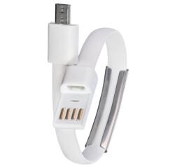 Akyga AK-AD-34 USB kábel USB 2.0 0, 23 M USB A Micro-USB B Fehér (AK-AD-34)