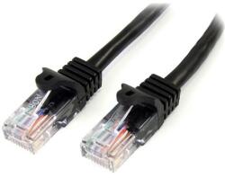 StarTech 45PAT5MBK hálózati kábel Fekete 5 M Cat5e U/UTP (UTP) (45PAT5MBK)