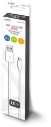 SAVIO CL-123 USB kábel USB 2.0 1 M USB A Micro-USB B Fehér (CL-123)