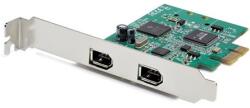 StarTech StarTech. com PEX1394A2V2 csatlakozókártya/illesztő Belső IEEE 1394/Firewire (PEX1394A2V2)
