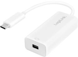 LogiLink UA0360 0, 15 M USB C-típus Mini DisplayPort Fehér video átalakító kábel (UA0360)