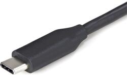 StarTech StarTech. com HB30CM3A1CB hálózati csatlakozó USB 3.2 Gen 1 (3.1 Gen 1) Type-C 5000 Mbit/s Fekete, Szürke (HB30CM3A1CB)