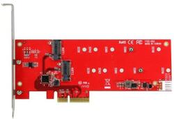 StarTech StarTech. com PEX2M2 csatlakozókártya/illesztő Belső M. 2 (PEX2M2)
